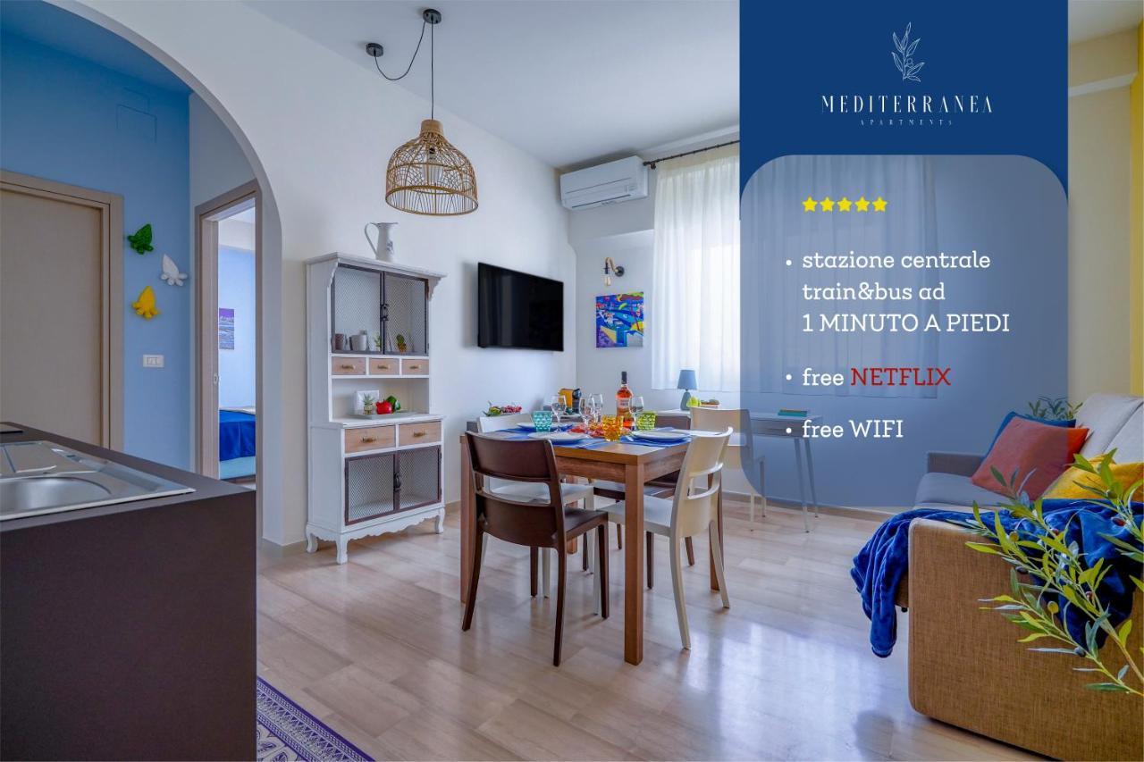 Mediterranea Apartment- Central Station - Free Wifi&Netflix Бари Экстерьер фото